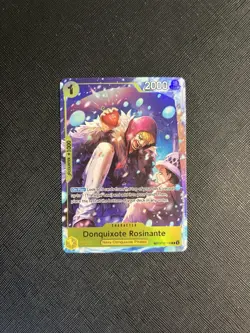 One Piece OP12-108 Donquixote Rosinante Treasure Rare - Image 1