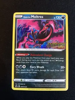 Galarian Moltres - (Prerelease) SWSH125 SWSH: Sword & Shield Promo Cards Holo - Image 1