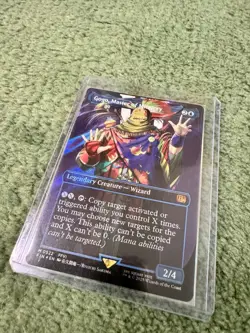 MTG English Gogo, Master of Mimicry (Borderless) (Surge Foil) NM Foil - Image 1
