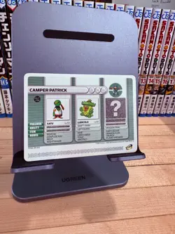 Camper Patrick Pokemon E Reader Battle Card GBA 008-A010 RARE NM - Image 1