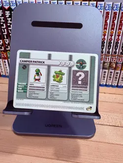 Camper Patrick Pokemon E Reader Battle Card GBA 008-A010 RARE NM - Image 2