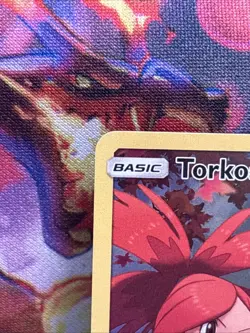 Pokemon TCG Torkoal Holo Secret Rare Card 237/236 Cosmic Eclipse - Image 3
