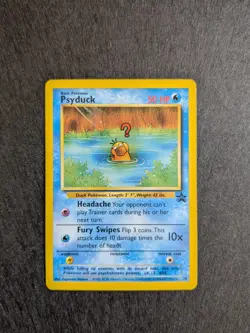Psyduck Aquapolis 104/147 & Psyduck Promo 20 WOTC Pokemon Cards - Image 4