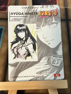 Hyuga Hinata Holographic Standard Size Trading Card Sexy Naruto Waifu Anime - Image 3