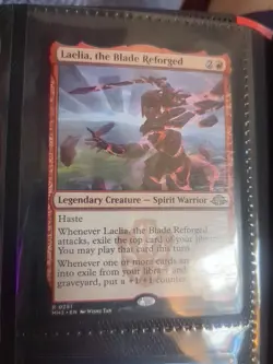 x1 Laelia, the Blade Reforged R MTG Modern Horizons 3 M/NM, English - Image 1