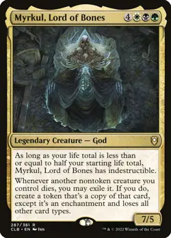 Myrkul, Lord of Bones Foil - Commander Legends: Battle For Baldur'S Gate MTG-NM - Image 1