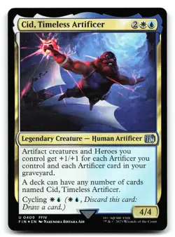 Cid, Timeless Artificer (Foil) #409 Final Fantasy - Image 1