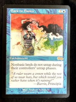 Back to Basics Urza's Saga MTG MAgic the Gathers, NM condition - Image 1