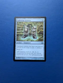 MTG Lightning Greaves: Commander #253/318 - NM-MT - Image 1
