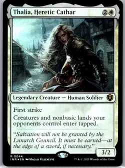 #44 Thalia, Heretic Cathar Innistrad Remastered Rare FOIL - Image 1