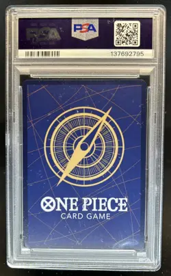 2025 One Piece Carrying On His Will Uta Super Rare #OP13-023 PSA 10 GEM MINT - Image 2