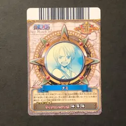 Y183 Nami C301-W Japanese One Piece Berry Match Carddass Card - Image 2