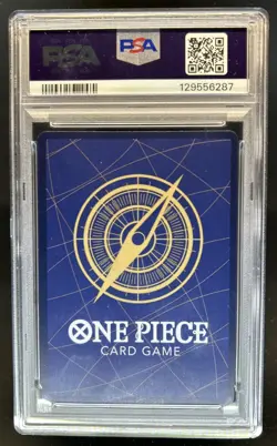 2025 One Piece Legacy of the Master Shirahoshi Super Rare #OP12-102 PSA 10 - Image 2