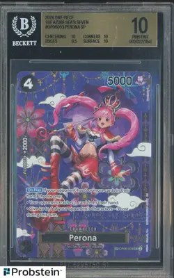 2026 One Piece The Azure Sea's Seven #093 Perona SP BGS 10 PRISTINE - Image 1