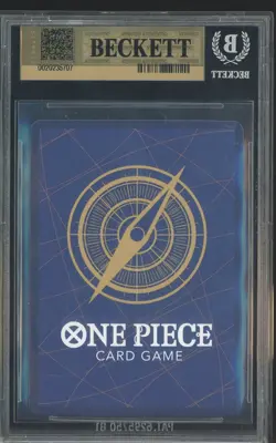 2024 One Piece EN P-043 Monkey D Luffy Convention Exclusive Foil BGS 10 PRISTINE - Image 2