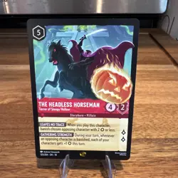 Disney Lorcana TCG Whisper In The Well, Headless Horsemen Legendary 125/204 - Image 1