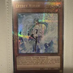 Effect Veiler Quarter Century Secret Rare Card RA01-EN003 - Image 1