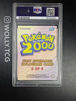 SLOWKING FIRST APPEARANCE PSA 7 PROMO TOPPS Pokemon Card Holo MOVIE 2000 FOIL - Image 2