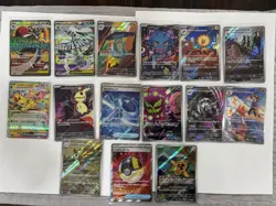 Pokemon TCG Mega Dream Attack Rare And Full Art Card Lot Of 15 All NM - Image 1