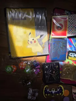 Pokemon Mixed Cards, Coins, Accesories, Binders, Sleeves, Etc, Huge Lot! - Image 4