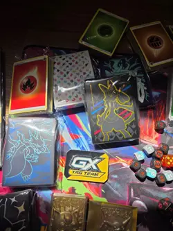 Pokemon Mixed Cards, Coins, Accesories, Binders, Sleeves, Etc, Huge Lot! - Image 5