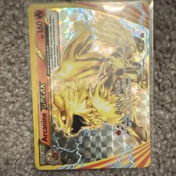 Pokemon Arcanine Holo XY180 Break Card Black Star Promo, Light Play - Image 2