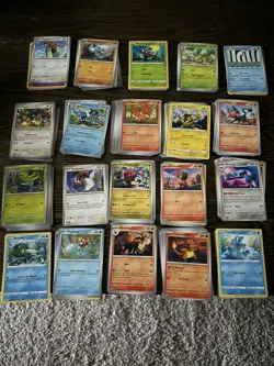 395 Pokemon Cards Bulk Lot - Common Non-Holo - Random Mixed Cards - Image 1