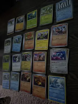 395 Pokemon Cards Bulk Lot - Common Non-Holo - Random Mixed Cards - Image 2