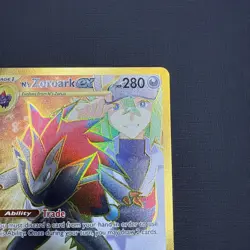 Pokemon TCG Journey Together N's Zoroark EX Holo Ultra Rare Card 189/159 - Image 3