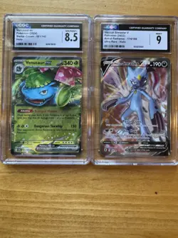 Pokemon Trading Card Game CGC Graded Ultra Rare Holo Lot Venusaur Sneasler - Image 1
