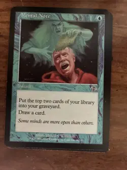 Mental Note - Judgment MTG Plus Bonus Rare!!! - Image 1