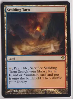 Mtg Scalding Tarn Zendikar Regular - Image 1