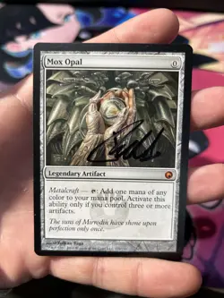 Mox Opal Scars Of Mirrodin Damaged - Image 1