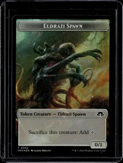Eldrazi Spawn 2 / Insect 27 - Token - Foil - MH3 - MTG Magic The Gathering - Image 1