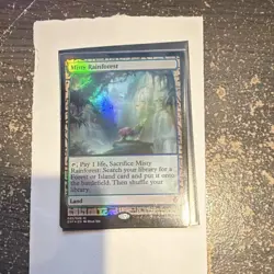 Magic: The Gathering Misty Rainforest Foil Zendikar Expeditions Mythic 025/045 - Image 4