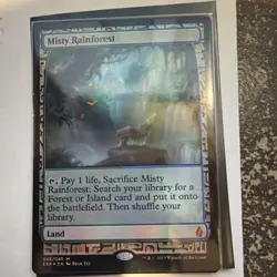 Magic: The Gathering Misty Rainforest Foil Zendikar Expeditions Mythic 025/045 - Image 5