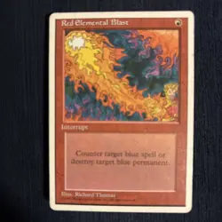 Magic The Gathering - Red Elemental Blast - 4th Edition - Image 1