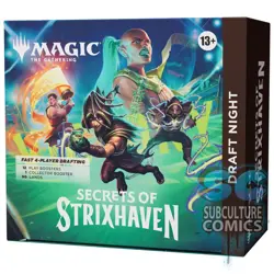 Magic the Gathering Secrets of Strixhaven Draft Night Booster Box Factory Sealed - Image 1