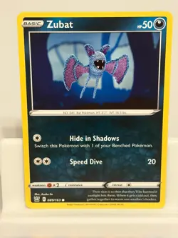 Zubat 089 LIGHTLY PLAYED Battle Styles 163 Pokemon - Image 2