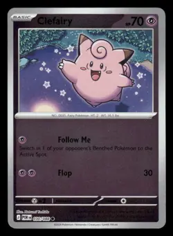 Clefairy 030/088 C Perfect Order Reverse Holo NM/M Pokemon - Image 1