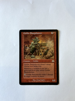 MTG Goblin Sharpshooter Onslaught MP Magic the Gathering - Image 1