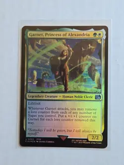 Garnet, Princess of Alexandria (Foil) - Final Fantasy - NM - MTG Magic Uncommon - Image 1