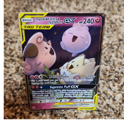 Togepi & Cleffa & Igglybuff GX TAG TEAM Ultra Rare Holo 143/236 240 HP - Image 1