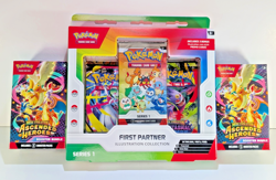 Pokemon TCG: 2X ASCENDED HEROES BOOSTER BUNDLE + FIRST PARTNERS ILLUSTRATION BOX - Image 1