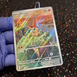 Victini 208 Holo Promo Scarlet & Violet Promo Pokemon NM - Image 3