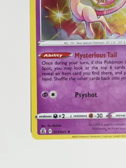 Mew 011/025 Holo Rare Stamped - Celebrations 25th Anniversary - Pokemon NM - Image 5