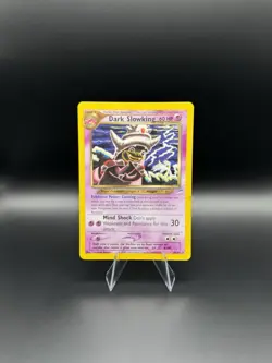 GRADEABLE! Pokemon TCG Neo Destiny Dark Slowking 20/105 Unlimited 2000 NM++ - Image 1