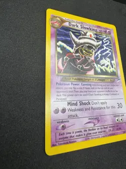 GRADEABLE! Pokemon TCG Neo Destiny Dark Slowking 20/105 Unlimited 2000 NM++ - Image 5