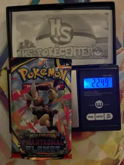 Very Heavy! 22.49g Pokemon TCG ME Phantasmal Flames Pack Sealed! - Image 1