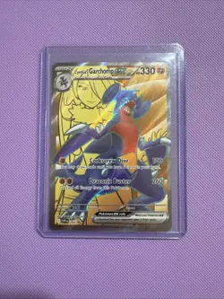 Pokemon TCG Cynthia's Garchomp EX 204 SVP Scarlet & Violet Promo Card - Image 1